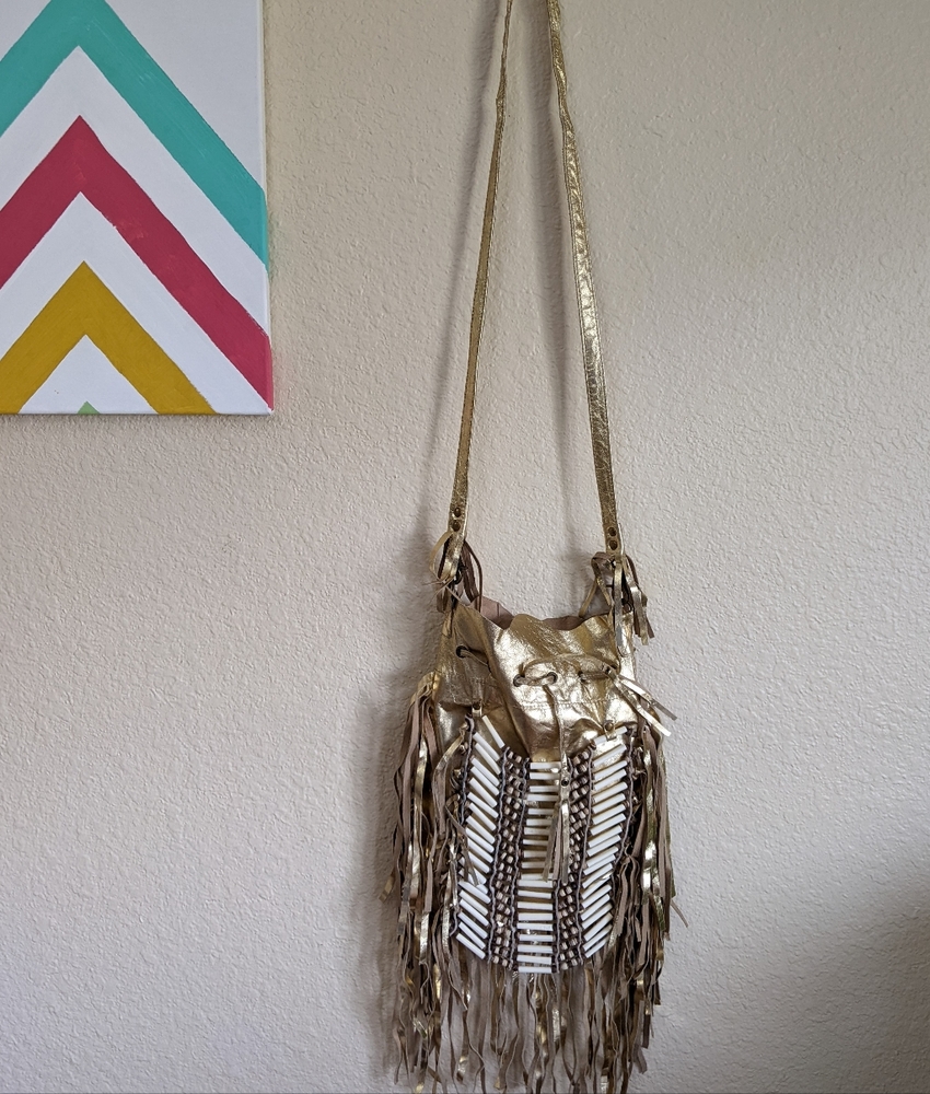 Spell Dreamweaver Metallic Gold Bag